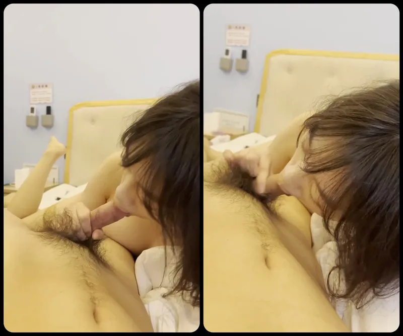 Người yêu ngoan bú láp dương vật bự của anh