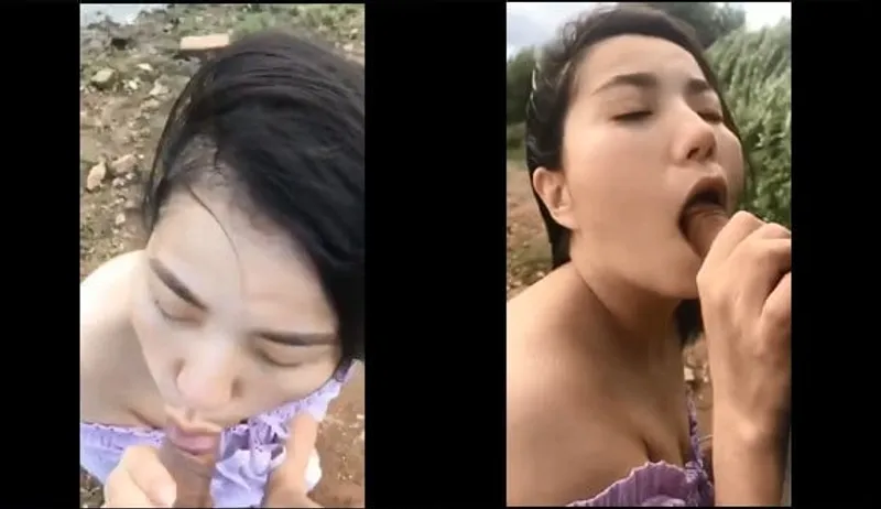 Nhân tình bj cho bạn gái bên bờ sông